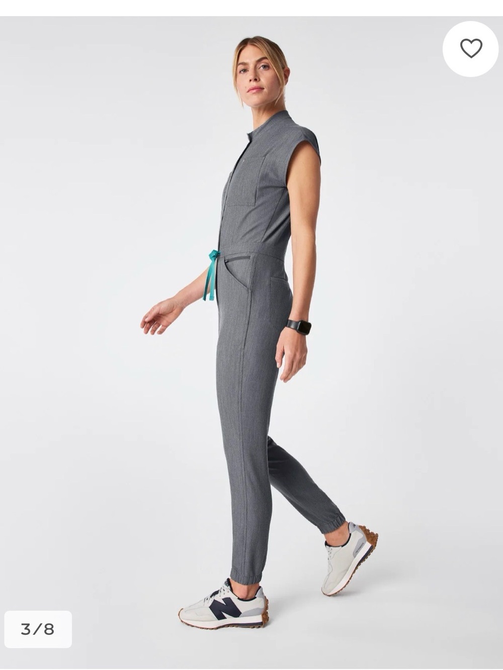 Figs scrub jumpsuit graphite Gray